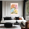 Artronauts Glass Print Pastel Garden Harmony– Bohemian Tempered Glass Wall Art