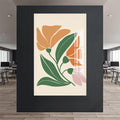 Artronauts Glass Print Soft Bloom Harmony– Bohemian Tempered Glass Wall Art