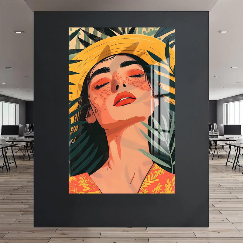 Artronauts Glass Print Solstice Serenity– Bohemian Tempered Glass Wall Art