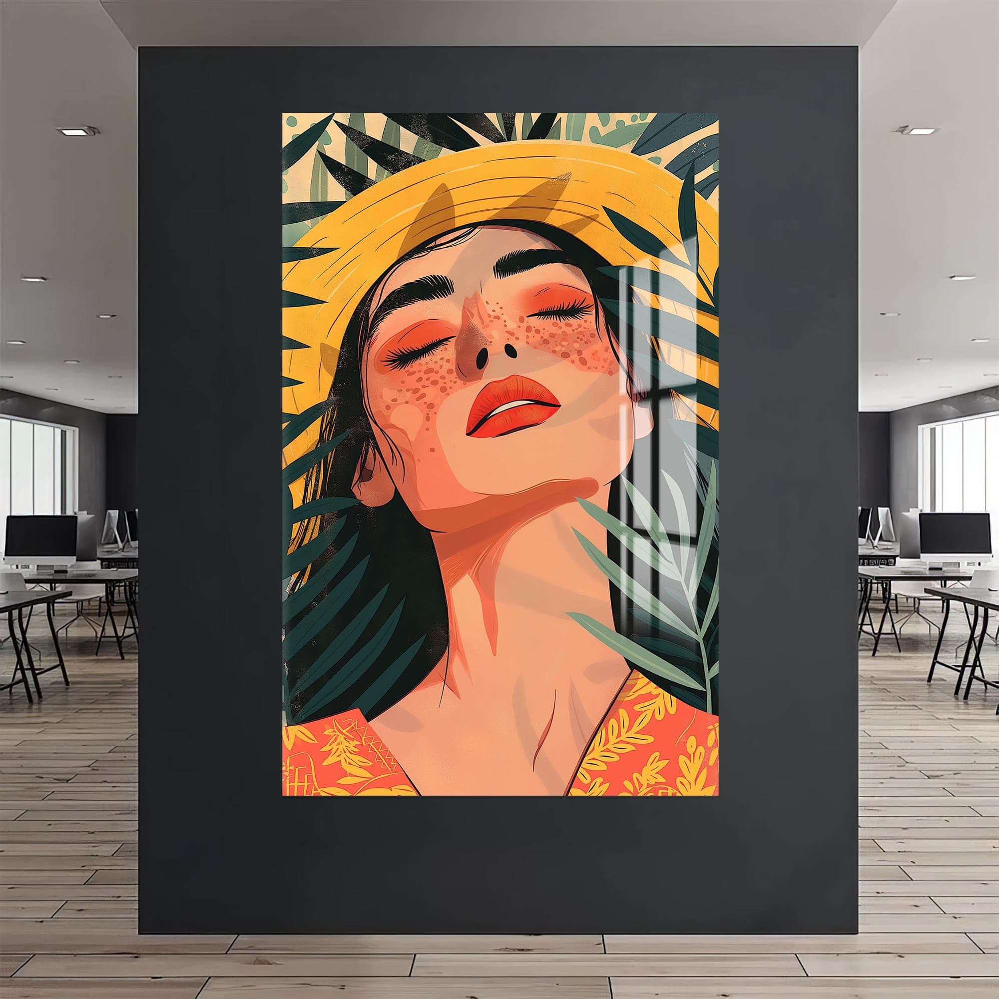 Artronauts Glass Print Solstice Serenity– Bohemian Tempered Glass Wall Art