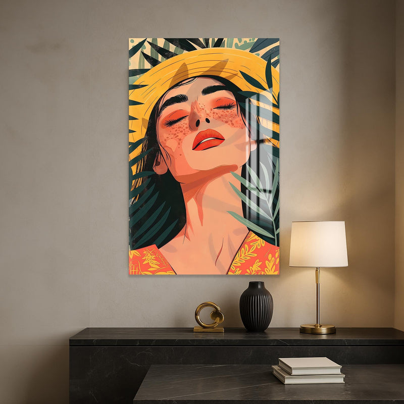 Artronauts Glass Print Solstice Serenity– Bohemian Tempered Glass Wall Art