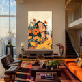 Artronauts Glass Print Blooming Reverie– Bohemian Tempered Glass Wall Art