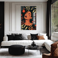 Artronauts Glass Print Midnight Flora– Bohemian Tempered Glass Wall Art