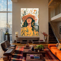 Artronauts Glass Print Golden Meadow– Bohemian Tempered Glass Wall Art