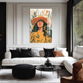 Artronauts Glass Print Golden Meadow– Bohemian Tempered Glass Wall Art
