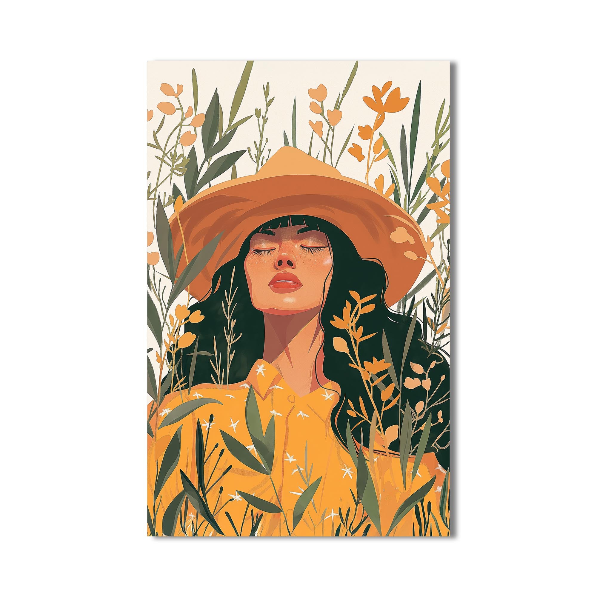 Artronauts Glass Print Golden Meadow– Bohemian Tempered Glass Wall Art