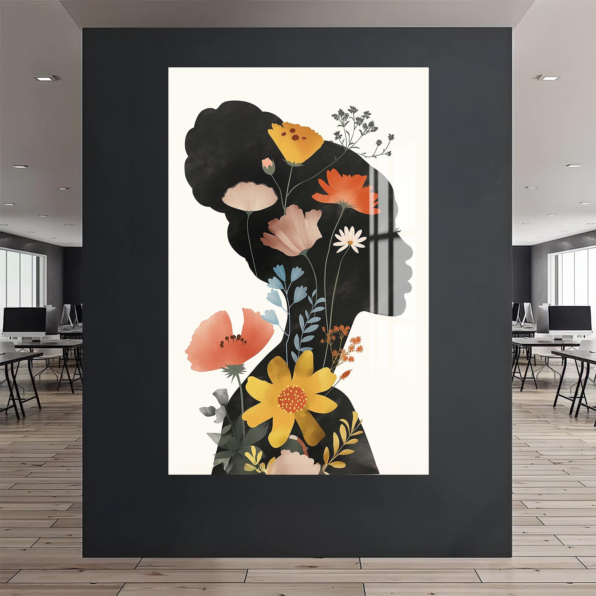 Artronauts Glass Print Inner Garden – Bohemian Tempered Glass Wall Art