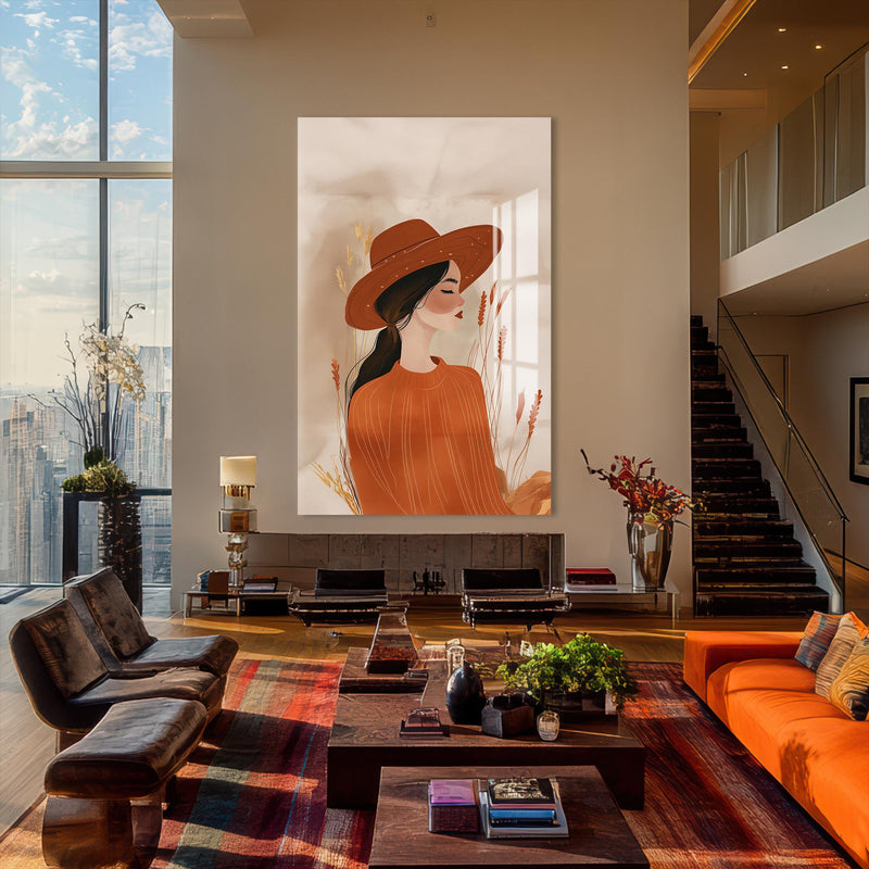 Artronauts Glass Print Autumn Whisper– Bohemian Tempered Glass Wall Art