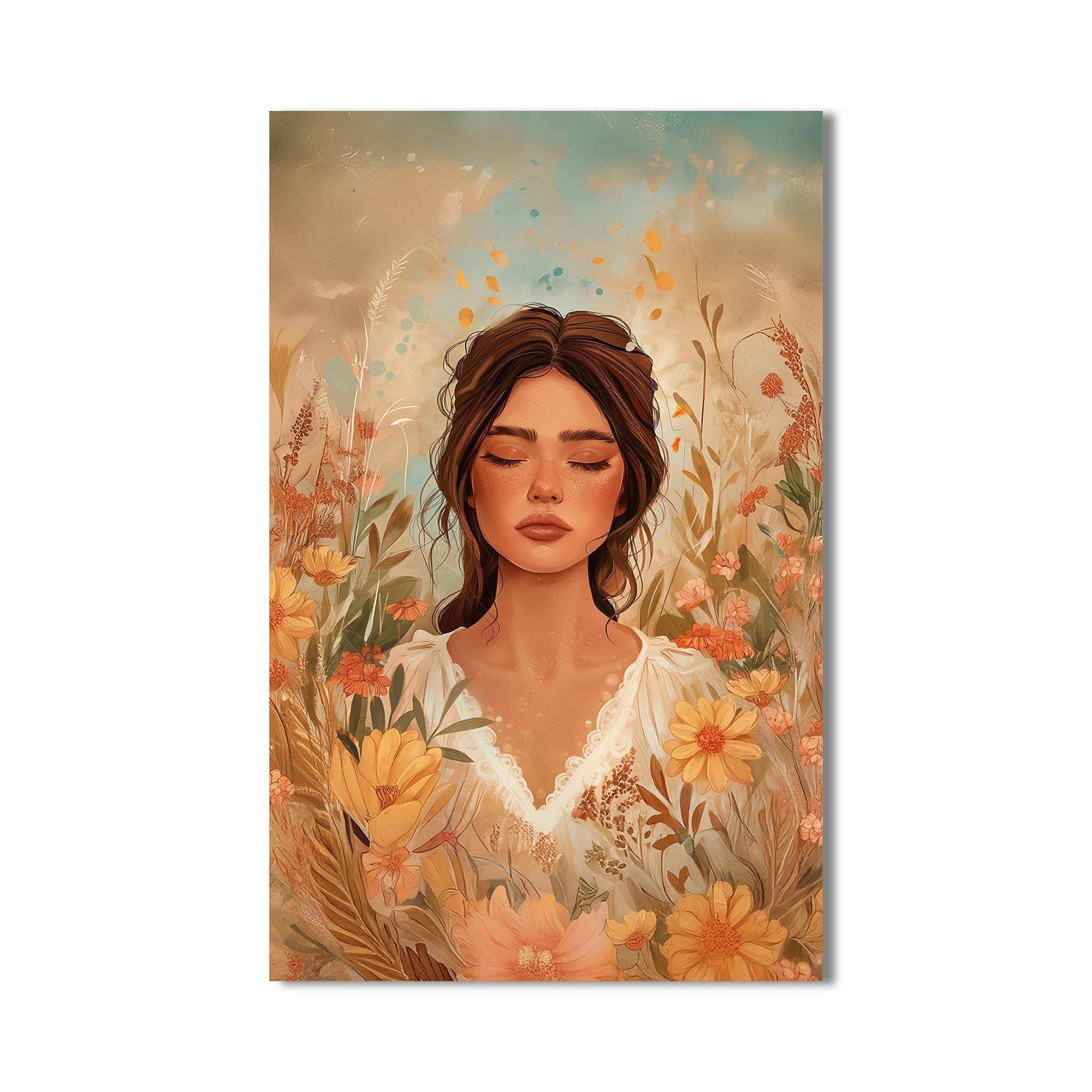 Fields of Tranquillity– Bohemian Tempered Glass Wall Art