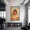 Artronauts Glass Print S | 72x46 cm | 28.3"x18.1" / Black Fields of Tranquillity– Bohemian Tempered Glass Wall Art