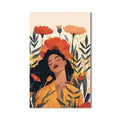 Artronauts Glass Print Scarlet Bloom – Bohemian Tempered Glass Wall Art