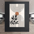 Artronauts Glass Print Dual Arc Balance– Bohemian Tempered Glass Wall Art