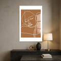 Artronauts Glass Print Contour Serenity– Bohemian Tempered Glass Wall Art