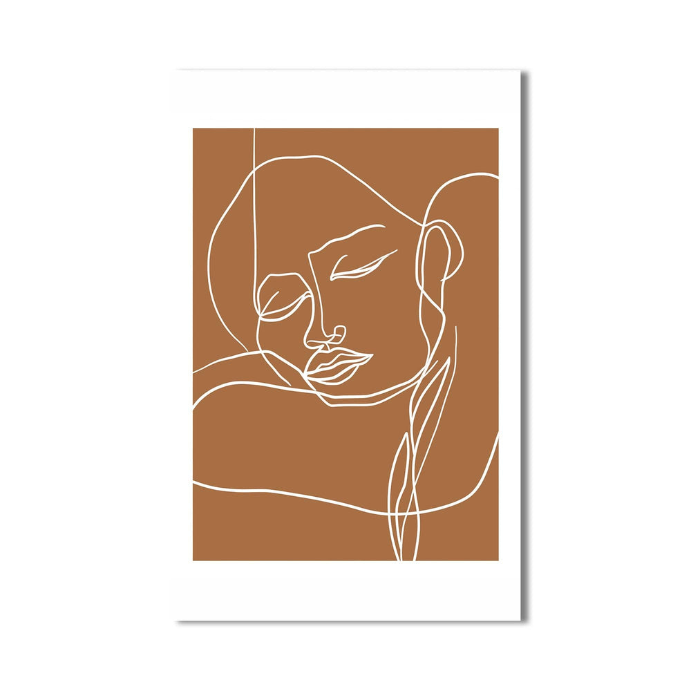 Artronauts Glass Print Contour Serenity– Bohemian Tempered Glass Wall Art