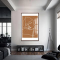 Artronauts Glass Print Contour Serenity– Bohemian Tempered Glass Wall Art