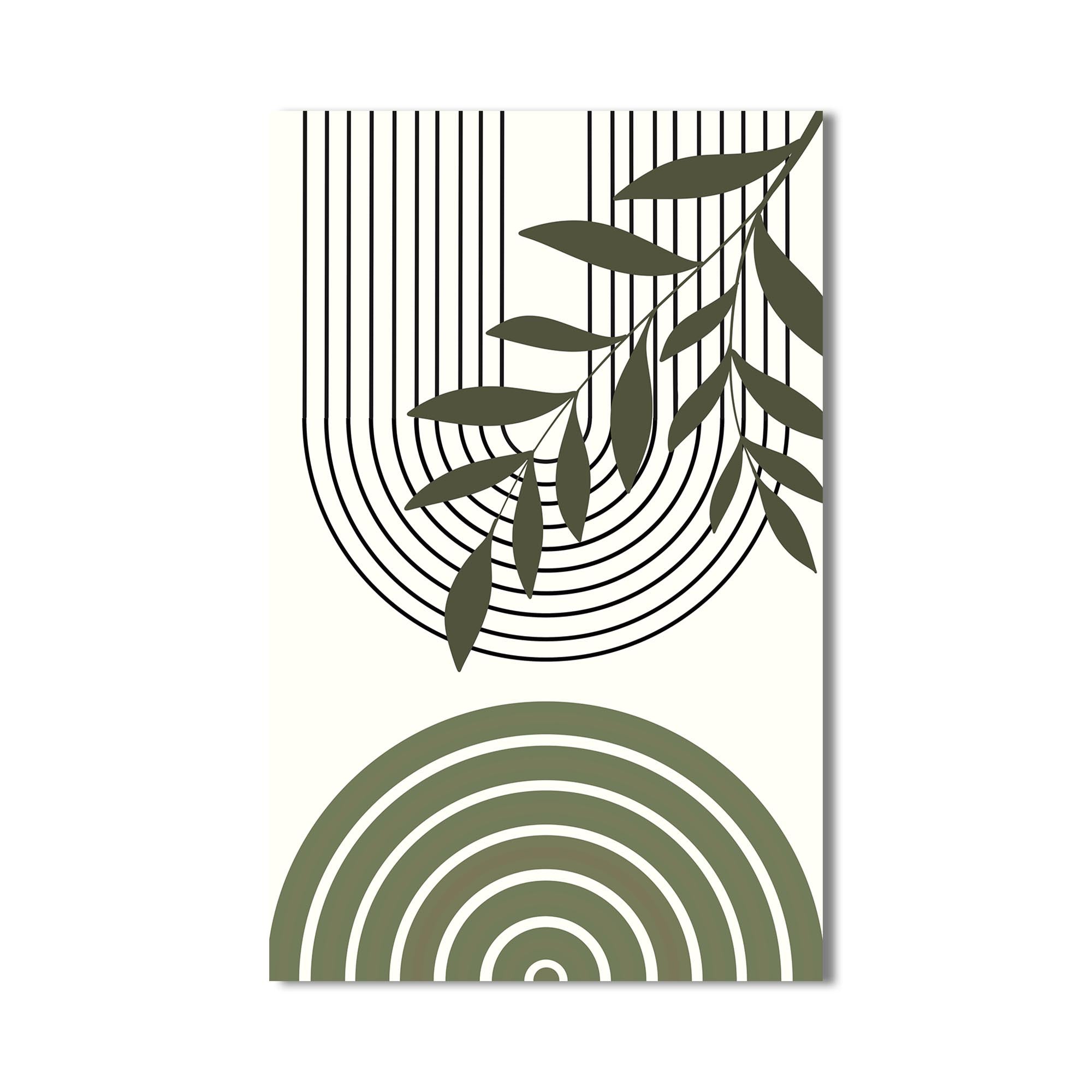 Botanical Arches Duo – Bohemian Tempered Glass Wall Art