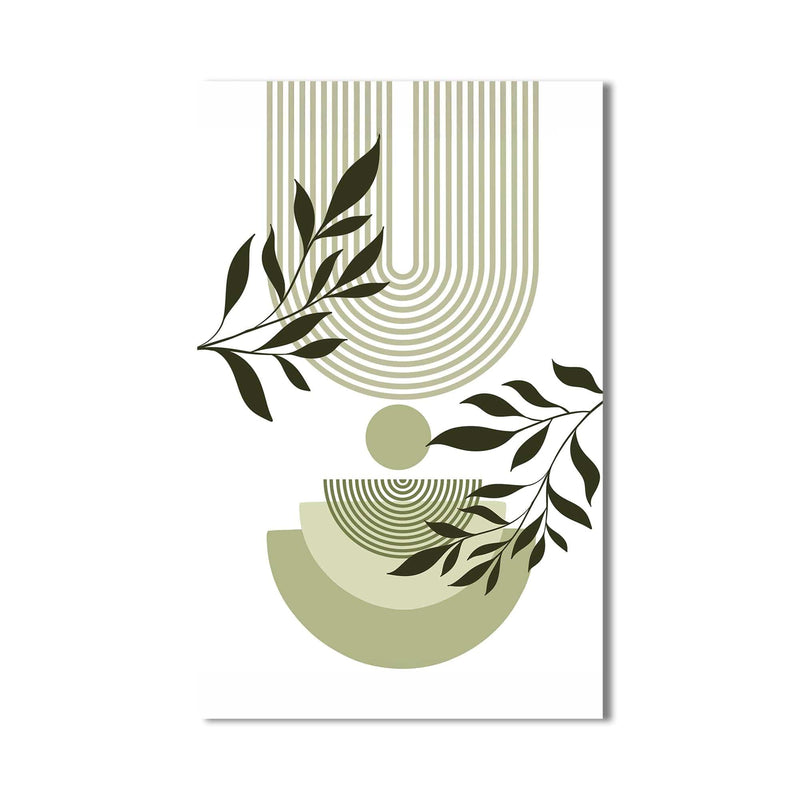 Artronauts Glass Print Verdant Flow– Bohemian Tempered Glass Wall Art