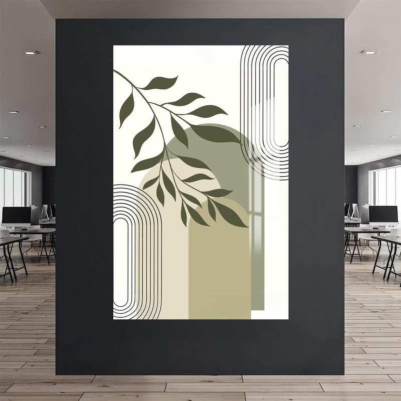 Artronauts Glass Print Garden Arc Composition– Bohemian Tempered Glass Wall Art