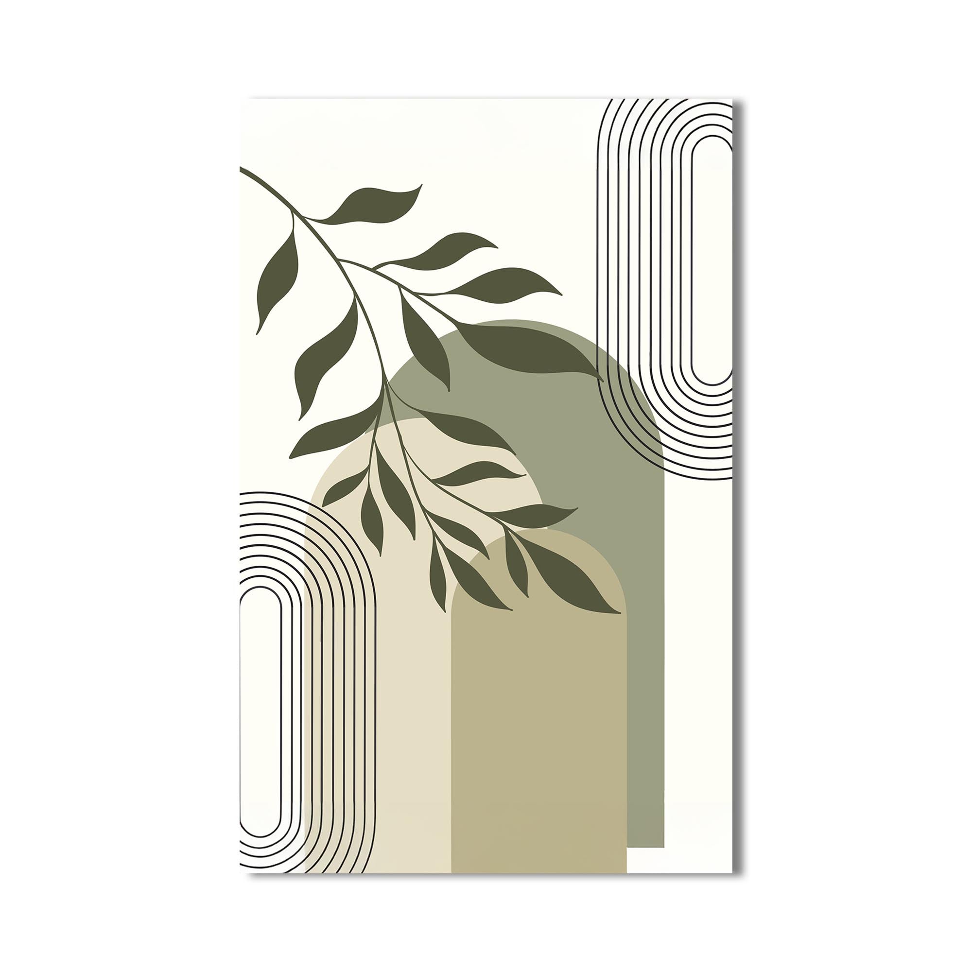 Artronauts Glass Print Garden Arc Composition– Bohemian Tempered Glass Wall Art