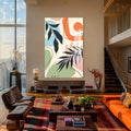 Artronauts Glass Print Sunset Bloom Abstract– Bohemian Tempered Glass Wall Art
