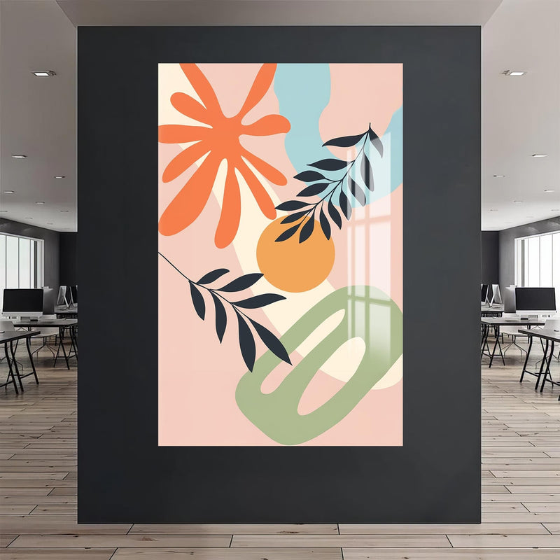 Artronauts Glass Print Warm Arc Garden– Bohemian Tempered Glass Wall Art