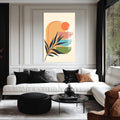 Artronauts Glass Print Sunset Stacked Shapes– Bohemian Tempered Glass Wall Art