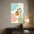 Artronauts Glass Print Peach Twin Bloom– Bohemian Tempered Glass Wall Art