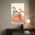 Artronauts Glass Print Earthy Horizon– Bohemian Tempered Glass Wall Art