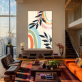 Artronauts Glass Print Rainbow Botanica– Bohemian Tempered Glass Wall Art