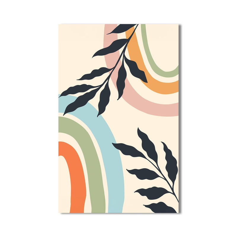 Artronauts Glass Print Rainbow Botanica– Bohemian Tempered Glass Wall Art