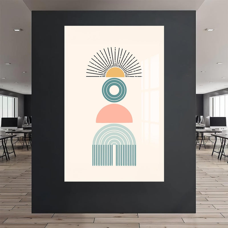 Artronauts Glass Print Desert Arches– Bohemian Tempered Glass Wall Art