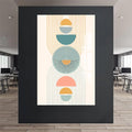 Artronauts Glass Print Sunburst Totem– Bohemian Tempered Glass Wall Art
