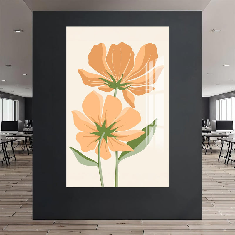 Artronauts Glass Print Modern Totem– Bohemian Tempered Glass Wall Art