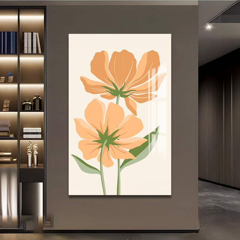 Artronauts Glass Print Modern Totem– Bohemian Tempered Glass Wall Art