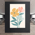 Artronauts Glass Print Soft Garden Harmony– Bohemian Tempered Glass Wall Art