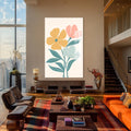 Artronauts Glass Print Soft Garden Harmony– Bohemian Tempered Glass Wall Art