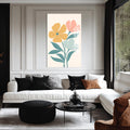 Artronauts Glass Print Soft Garden Harmony– Bohemian Tempered Glass Wall Art