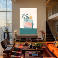 Artronauts Glass Print Desert Archscape– Bohemian Tempered Glass Wall Art