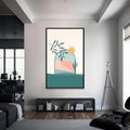 Artronauts Glass Print S | 72x46 cm | 28.3"x18.1" / Black Desert Archscape– Bohemian Tempered Glass Wall Art