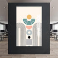 Artronauts Glass Print Solar Geometry– Bohemian Tempered Glass Wall Art