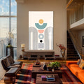 Artronauts Glass Print Solar Geometry– Bohemian Tempered Glass Wall Art