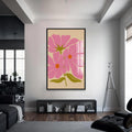 Artronauts Glass Print Pink Cosmos Bloom– Bohemian Tempered Glass Wall Art