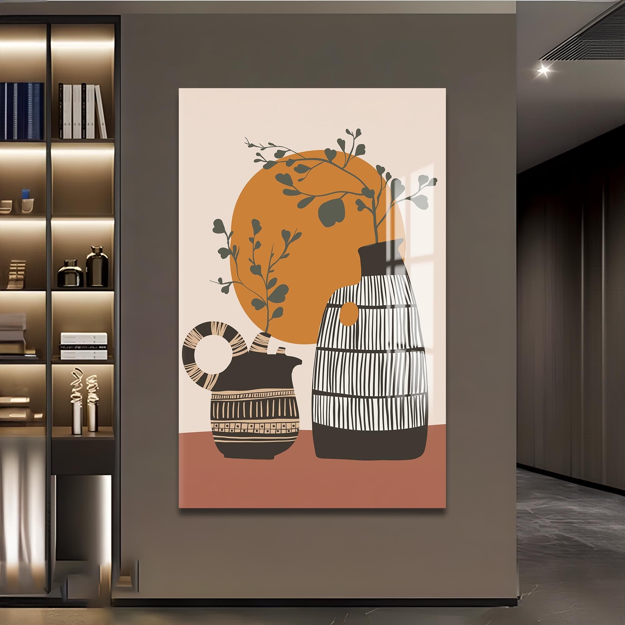 Artronauts Glass Print Sunlit Vessels– Bohemian Tempered Glass Wall Art
