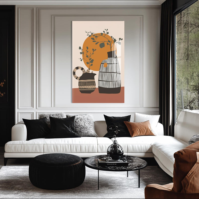 Artronauts Glass Print Sunlit Vessels– Bohemian Tempered Glass Wall Art