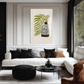 Artronauts Glass Print Palm Vessel– Bohemian Tempered Glass Wall Art
