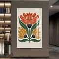 Artronauts Glass Print Heritage Floral Trio– Bohemian Tempered Glass Wall Art