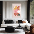 Artronauts Glass Print Soft Blossom Cluster– Bohemian Tempered Glass Wall Art