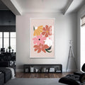 Artronauts Glass Print S | 72x46 cm | 28.3"x18.1" / White Soft Blossom Cluster– Bohemian Tempered Glass Wall Art