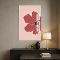 Artronauts Glass Print Rose Petal Focus– Bohemian Tempered Glass Wall Art