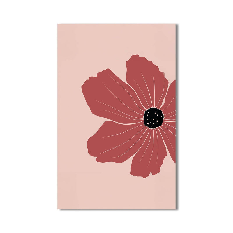 Artronauts Glass Print Rose Petal Focus– Bohemian Tempered Glass Wall Art